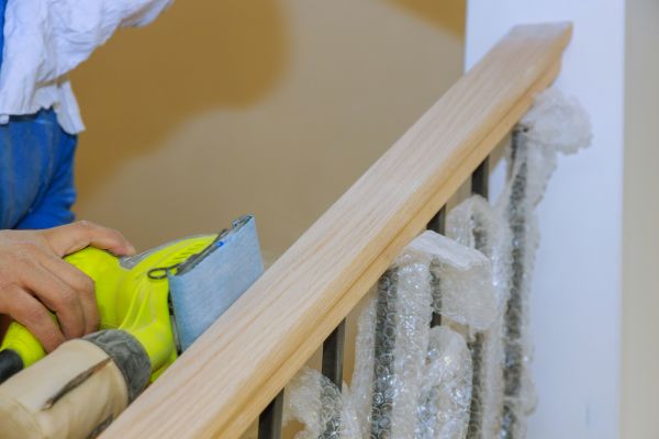 Handrail Sanding in Redmond