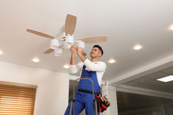 Ceiling Fan Bulb Replacement in Redmond