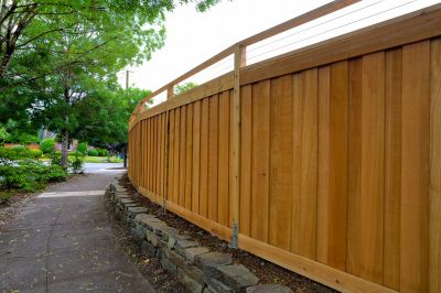 Privacy Fence Installation detail